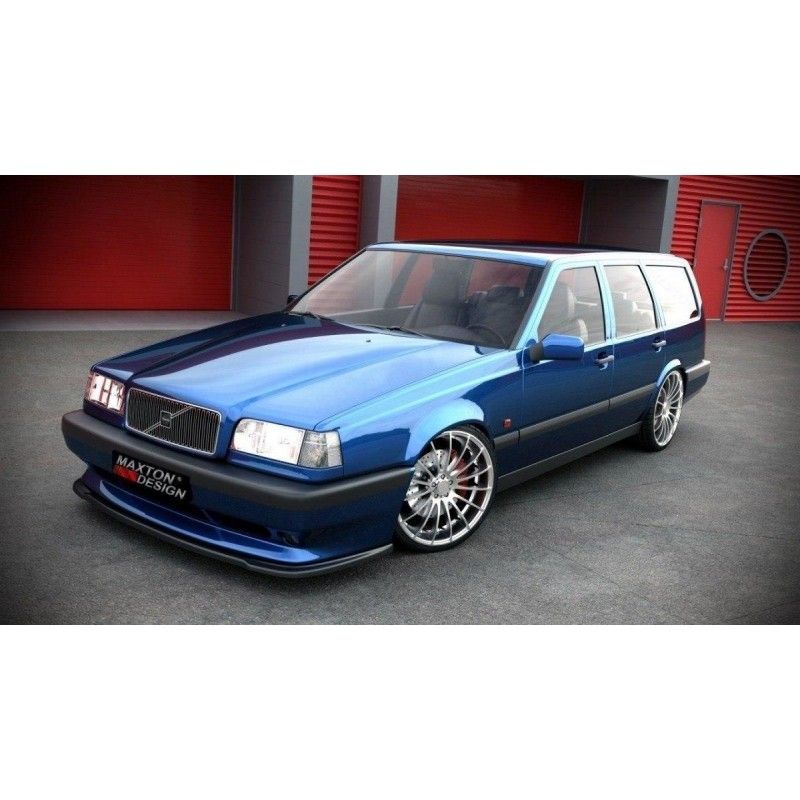 Maxton LAME DU PARE-CHOCS AVANT VOLVO 850 R Gloss Black, VO-850-FD1G Tuning.fr