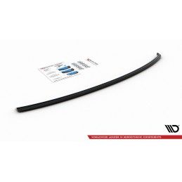 Maxton Central Arrière Splitter Audi A4 B8 Avant Gloss Black, AU-A4-B8-AV-RD1G Tuning.fr