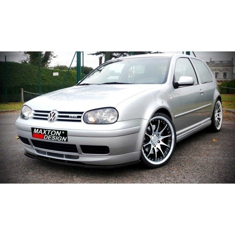 LAME AVANT MAXTON VW GOLF IV (MAXTON 25TH RAJOUT AVANT) Noir Brillant