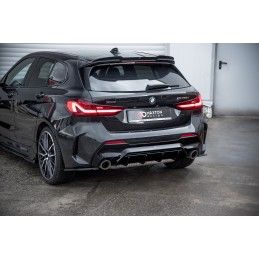 Lames De Pare-Chocs Arrière Latérales V.3 BMW 1 F40 M-Pack/ M135i Noir Brillant