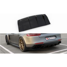 Diffuseur Arrière Complet Porsche Panamera GTS 971 Noir Brillant