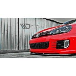 LAME AVANT MAXTON VER.2 VW GOLF VI (MAXTON GOLF GTI 35TH) Noir Brillant