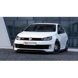 LAME AVANT MAXTON VER.2 VW GOLF VI (MAXTON GOLF GTI 35TH) Noir Brillant