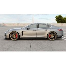 Rajouts Des Bas De Caisse MAXTON Porsche Panamera GTS 971 Noir Brillant