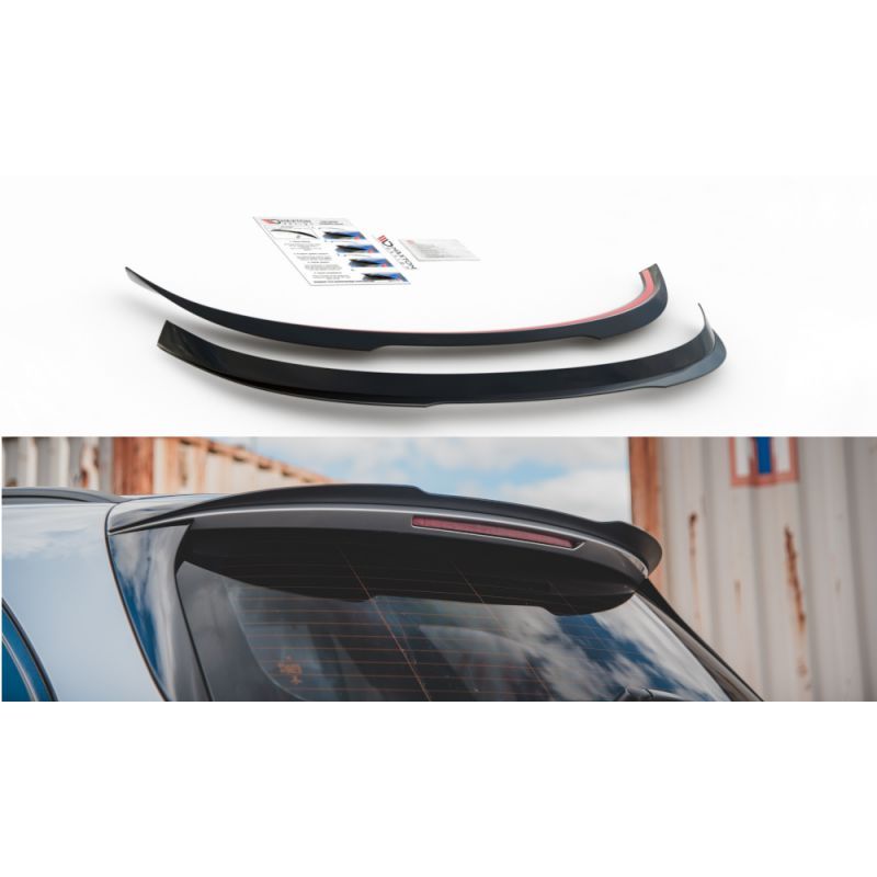 Maxton Spoiler Cap Mercedes-Benz E63 AMG Estate S213 Gloss Black, ME-E-213-63-ES-CAP1G Tuning.fr