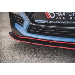 Sport Durabilité LAME AVANT MAXTON Hyundai I30 N Mk3 Hatchback / Fastback Noir