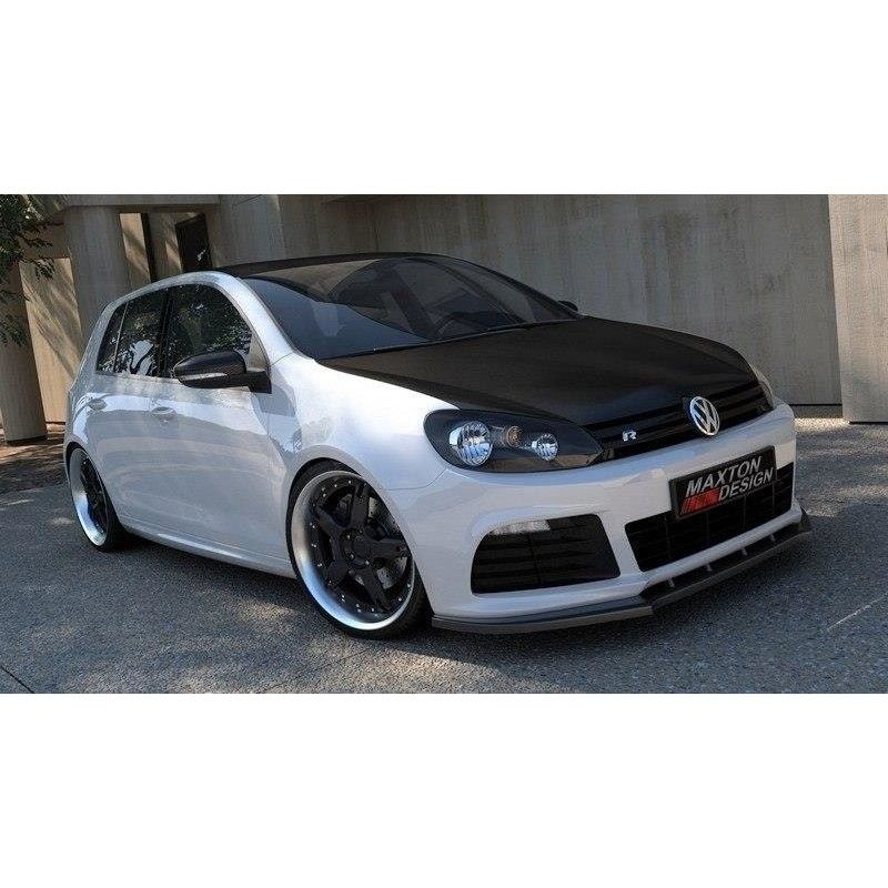 LAME AVANT MAXTON VW GOLF VI R Noir Brillant