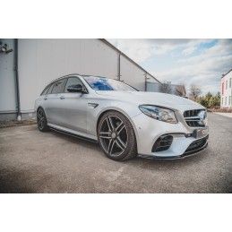 Maxton Rajouts Des Bas De Caisse Mercedes-Benz E63 AMG Estate/Sedan S213/W213 Gloss Black, ME-E-213-63-ES-SD1G Tuning.fr