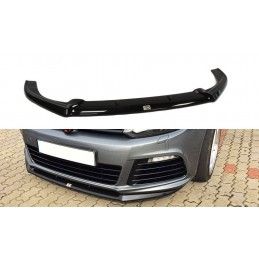 LAME AVANT MAXTON / SPLITTER VW GOLF VI Noir Brillant