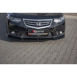 LAME AVANT MAXTON Honda Accord VIII (CU Series) Facelift Noir Brillant