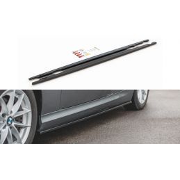 Maxton Rajouts Des Bas De Caisse BMW 3 E90/E91 Facelift Gloss Black, BM-3-91-SD1G Tuning.fr