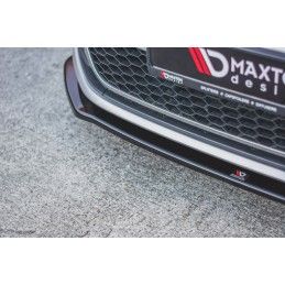 Maxton Lame Du Pare-Chocs Avant V.2 VW Golf 7 GTI Gloss Black, VW-GO-7-GTI-FD2G Tuning.fr