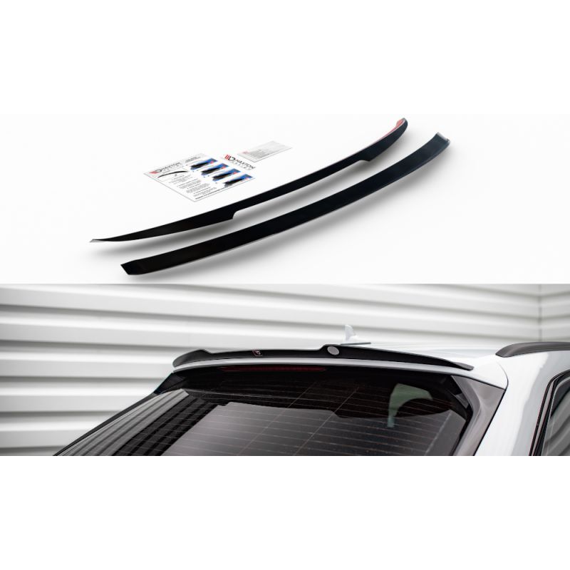 Spoiler Cap Maxton Audi A6 S-Line / S6 C8 Avant Noir Brillant