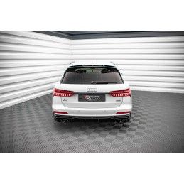 Spoiler Cap Maxton Audi A6 S-Line / S6 C8 Avant Noir Brillant