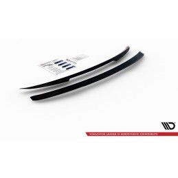 Spoiler Cap Maxton Audi A6 S-Line / S6 C8 Avant Noir Brillant