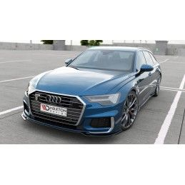 LAME AVANT MAXTON V.1 Audi A6 S-Line / S6 C8 Noir Brillant