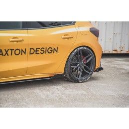 Maxton Sports Durabilité Rajouts Des Bas De Caisse + Flaps Ford Focus ST / ST-Line Mk4 Black + Gloss Flaps, FOFO4STCNC-SD1B+SRF1