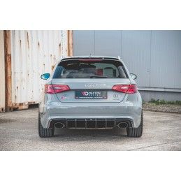 Diffuseur Arrière Complet Audi RS3 8V Sportback Noir Brillant