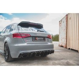 Diffuseur Arrière Complet Audi RS3 8V Sportback Noir Brillant