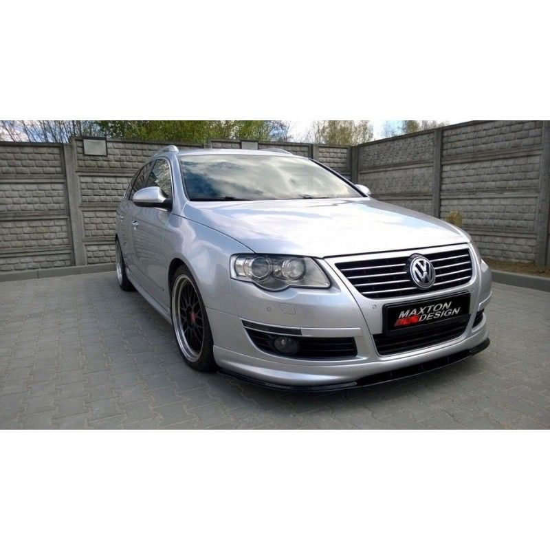 LAME AVANT MAXTON VW PASSAT B6 R-LINE Noir Brillant