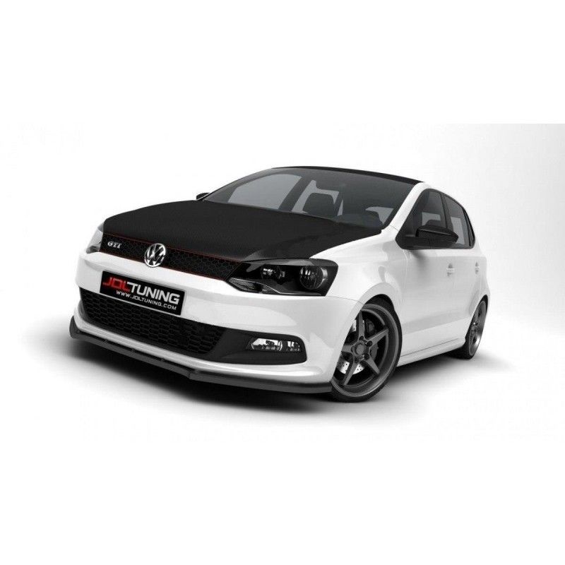 Maxton LAME DU PARE-CHOCS AVANT VW POLO MK5 GTI Gloss Black, VW-PO-5-GTI-FD1G Tuning.fr