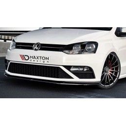 LAME AVANT MAXTON v.1 VW POLO MK5 GTI FACELIFT Noir Brillant