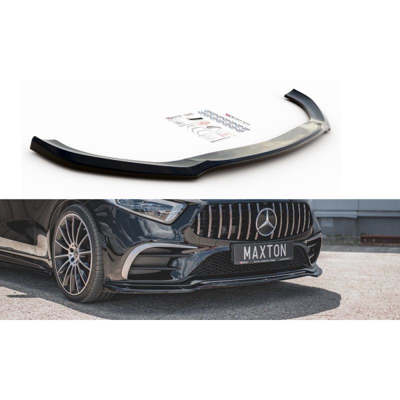 LAME AVANT MAXTON V.3 Mercedes-Benz CLS AMG-Line / 53AMG C257 Noir Brillant