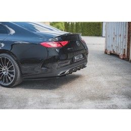 Diffuseur Arrière Complet Mercedes-Benz CLS AMG-Line C257 Noir Brillant