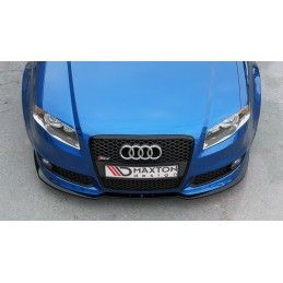 LAME AVANT MAXTON V.2 Audi RS4 B7 Noir Brillant