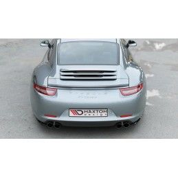 Spoiler Cap Maxton Porsche 911 Carrera 991 Noir Brillant