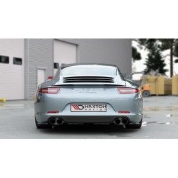 Spoiler Cap Maxton Porsche 911 Carrera 991 Noir Brillant