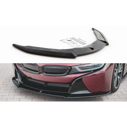 Maxton Lame Du Pare-Chocs Avant BMW i8 Gloss Black, BM-I8-1-FD1G Tuning.fr