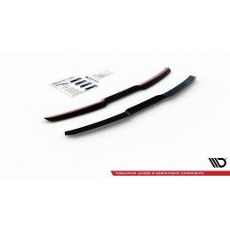 Maxton Spoiler Cap Central Audi A1 S-Line GB Gloss Black, AU-A1-GB-SLINE-CAP1G Tuning.fr