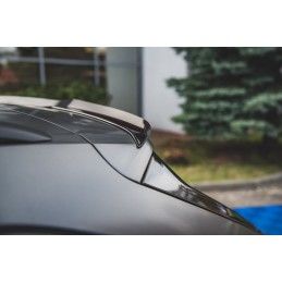 Maxton Spoiler Cap Central V.1 Audi RS6 C8 Gloss Black, AU-RS6-C8-CAP1G Tuning.fr