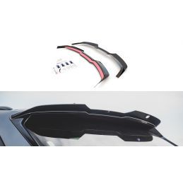 Maxton Spoiler Cap Central V.2 Audi RS6 C8 Gloss Black, AU-RS6-C8-CAP2G Tuning.fr