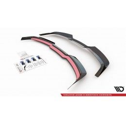 Maxton Spoiler Cap Central V.2 Audi RS6 C8 Gloss Black, AU-RS6-C8-CAP2G Tuning.fr