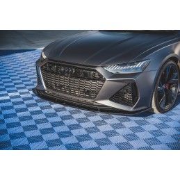 LAME AVANT MAXTON V.2 Audi RS6 C8 / RS7 C8 Noir Brillant