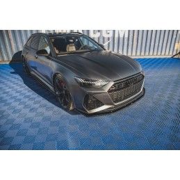 LAME AVANT MAXTON V.2 Audi RS6 C8 / RS7 C8 Noir Brillant