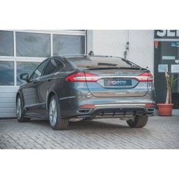 Maxton Diffuseur Arrière Complet Ford Mondeo Vignale Mk5 Facelift Gloss Black, FO-MO-5F-VG-RS1G Tuning.fr