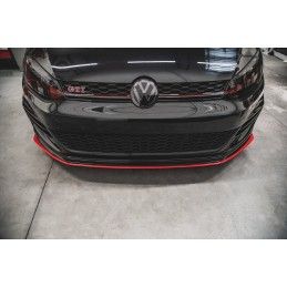 LAME AVANT MAXTON VW Golf 7 GTI TCR Noir Brillant