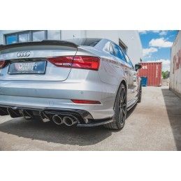 Maxton Lames De Pare-Chocs Arrière Latérales V.2 Audi S3 Sedan 8V Facelift Gloss Black, AU-S3-3F-S-RSD2G Tuning.fr