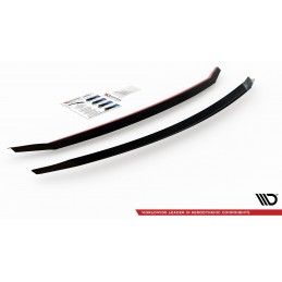 Spoiler Cap Maxton Lexus LS Mk4 Facelift Noir Brillant