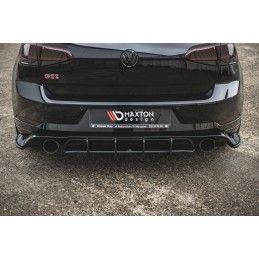 Maxton Sport Durabilité Central Diffuseur Arriere VW Golf 7 GTI TCR Black, VWGO7FGTITCRCNC-RS1B Tuning.fr