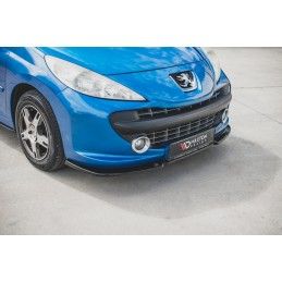 Maxton Lame Du Pare-Chocs Avant Peugeot 207 Sport Gloss Black, PE-207-SPORT-FD1G Tuning.fr