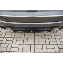 Central Arriere Splitter Ford S-Max Vignale Mk2 Facelift Noir Brillant