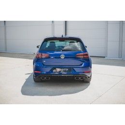 Diffuseur Arrière Complet V.3 VW Golf 7 R Facelift Noir Brillant