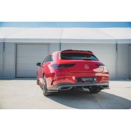 Spoiler Cap Maxton Mercedes-Benz CLA Shooting Brake AMG-Line (X118) Noir Brillant