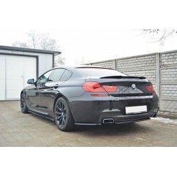 Maxton CENTRAL ARRIÈRE SPLITTER BMW 6 Gran Coupé MPACK (sans barres verticales) Gloss Black, BM-6-06-GC-M-PACK-RD1G Tuning.fr