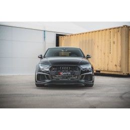 LAME AVANT MAXTON V.3 Audi RS3 8V FL Sportback Noir Brillant