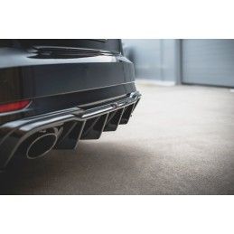 Diffuseur Arrière Complet V.2 Audi RS3 8V Sportback Facelift Noir Brillant